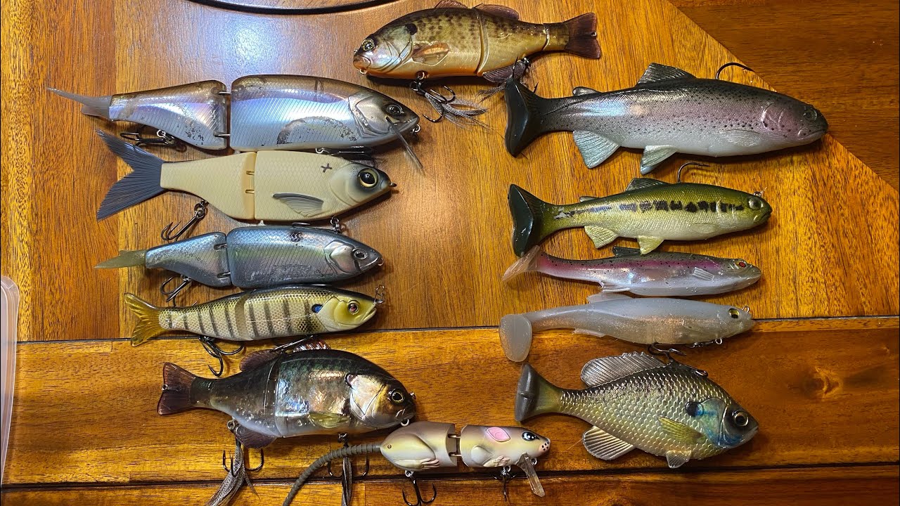 2025 Nebraska swimbait collection