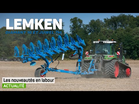 New / Charrues LEMKEN Diamant 16 & Juwel 7 M / Fendt 1159MT