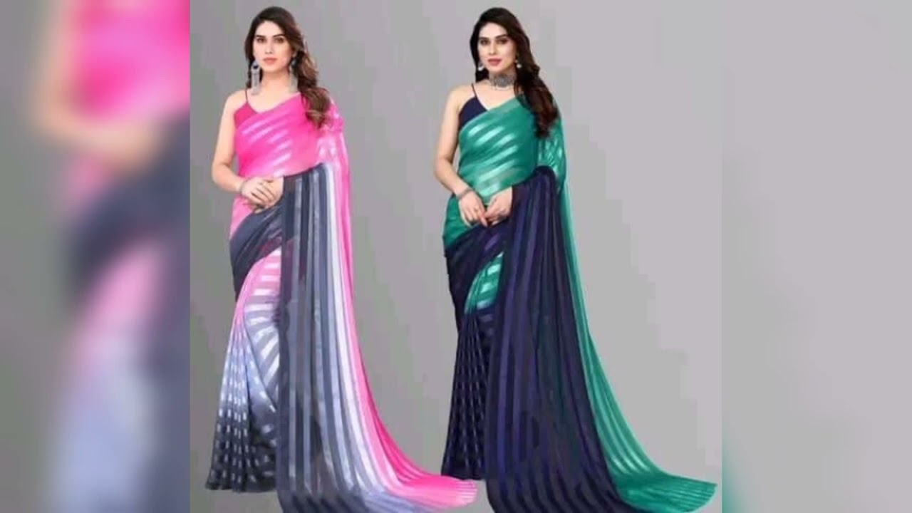 Georgette Sarees Chiffon Sarees Silk Sarees Collection 