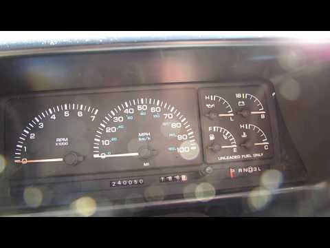 1992 Plymouth Voyager Gauges Out, Fixed