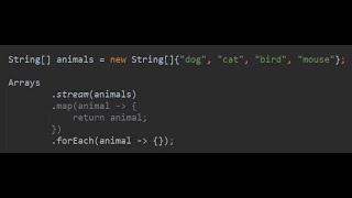 map() method in the Java Stream