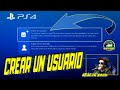 Como crear un usuario en tu sistema ps4  fcil 100 explicado  abacuq2000