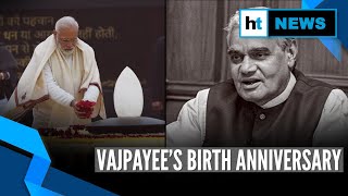President Kovind, PM Modi lead tributes to former PM Atal Bihari Vajpayee