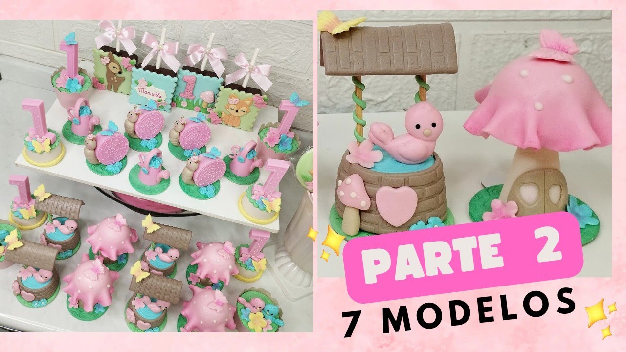 DOCES PERSONALIZADOS BOSQUE ENCANTADO | JARDIM ENCANTADO | PARTE 2