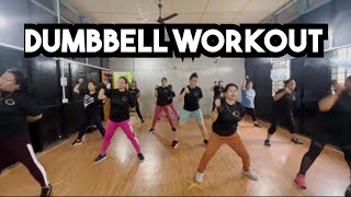 30 Minutes Full Body Dumbbell Workouttms Dance Fitness Academy Basar 