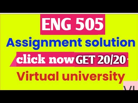 eng 505 assignment 1 solution 2023