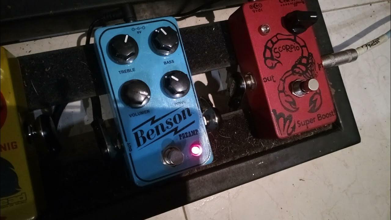 M handmade Benson Preamp (clone) YouTube