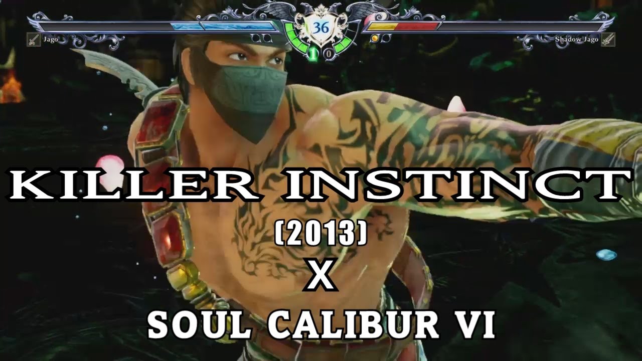 Killer Instinct (2013) Characters in Soul Calibur 6 - YouTube