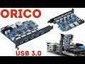 ШУСТРАЯ PCI EXPRESS ПЛАТА ORICO USB 3.0 PVU3-5O2U. АЛИЭКСПРЕСС