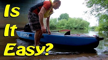 How to Get In and Out of an Inflatable Kayak