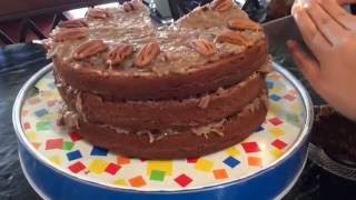 German chocolate cake -