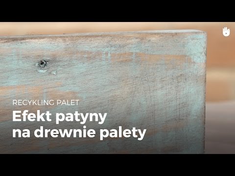 Efekt patyny na drewnie palety | Recykling palet