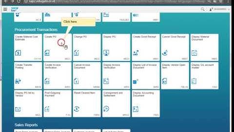Create Purchase Order by SAP Screen Personas design Fiori