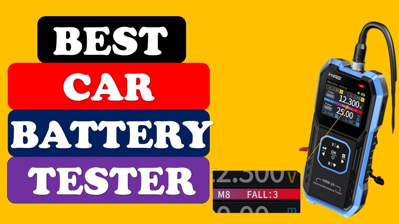 Top 5 Best Car Battery Tester in 2025 From Aliexpress - YouTube