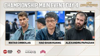 1,200,000 For First - Main Event - Day 4 6,220,000 Prize Pool Apt Championship 2025