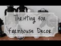 Thrift Haul for Farmhouse Decor #25