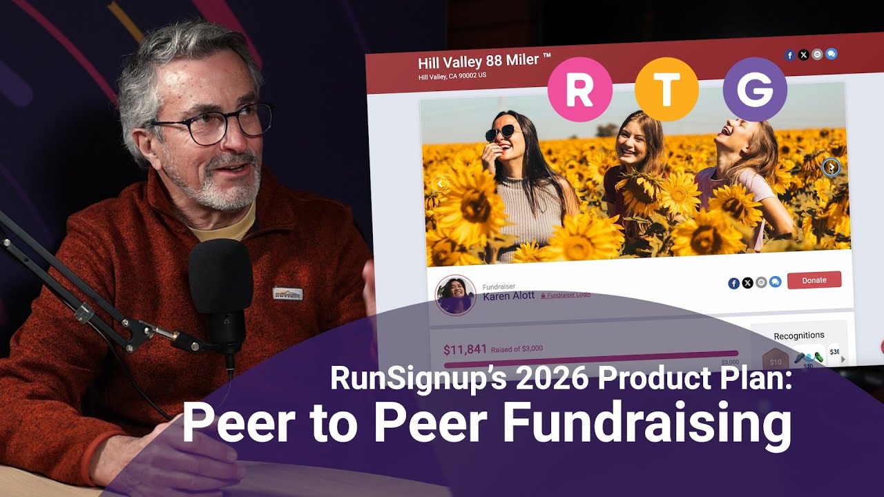 План развития RunSignup на 2026 год: Сбор средств от частных лиц