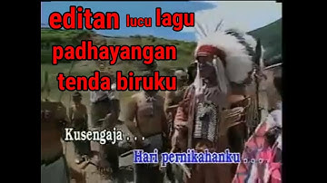 video lucu  lagu jadul padhayangan 6 tenda biruku [ tutorial kocak