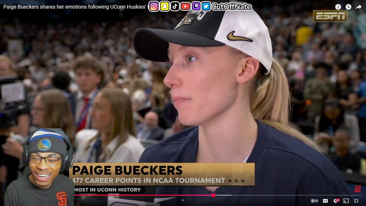 PAIGE FAN REACTS TO UConn vs South Carolina - 2025 women's national championship extended highlights