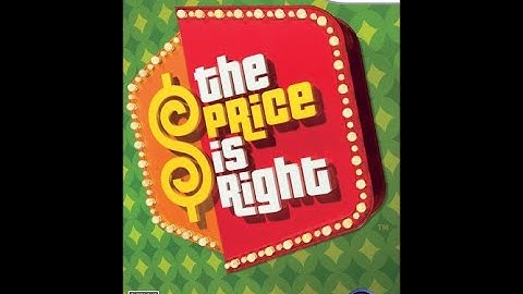 Nintendo Wii The Price is Right ORIGINAL RUN Game #7