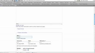 Creating products in Drupal with Ubercart's Product Kit (2 of 4)