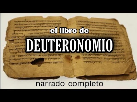 el libro de DEUTERONOMIO (AUDIOLIBRO) narrado completo