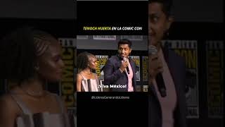TENOCH HUERTA EN LA COMIC CON