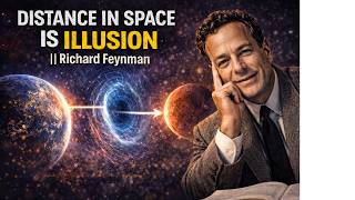 DISTANCE IN SPACE IS ILLUSION || Richard Feynman