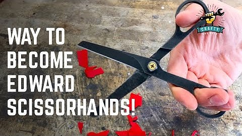 How to Make Sharp Handmade Scissors
