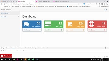 Cara Membuat Aplikasi Website Company Profile #5 Membuat Menu