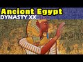 History of ancient egypt dynasty xx  sea peoples late bronze age collapse and the end of an era