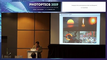 "Holographic Micro-endoscopy based on Multimode Waveguides" Dr. Tomáš Čižmár (PHOTOPTICS 2019)