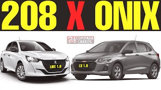 COMPARATIVO Novo Peugeot Like 1.0 vs Chevrolet Onix LS 1.0