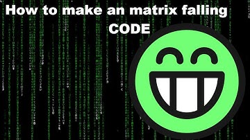 How to make the matrix falling code using notepad {2018}!