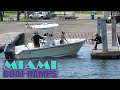 Struggling to hang on | Miami Boat Ramp | Boynton Beach