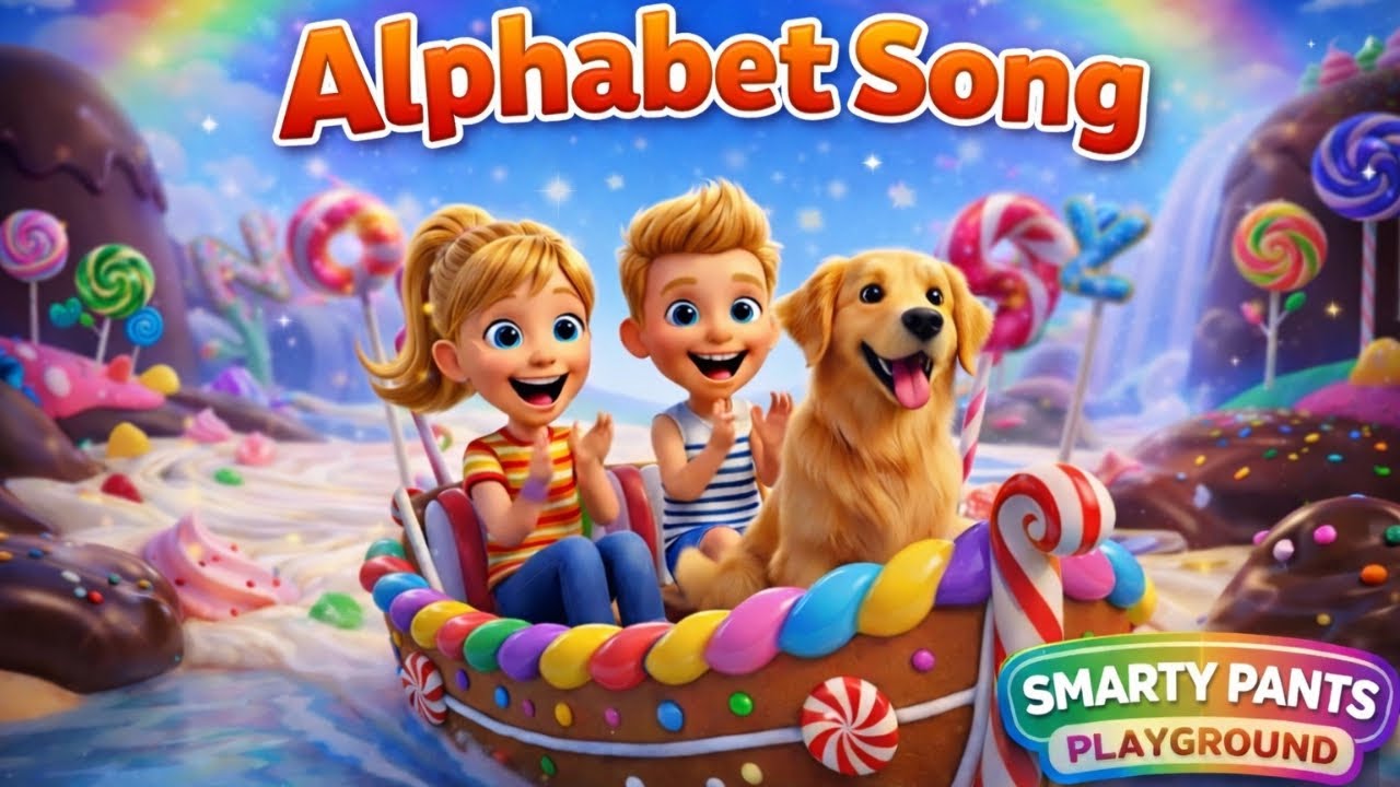 Candyland Alphabet | Kids Fun Learning Song | Preschool ESL Kindergarten English