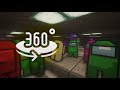 Minecraft Among us, but with 50 players (🎬360°)