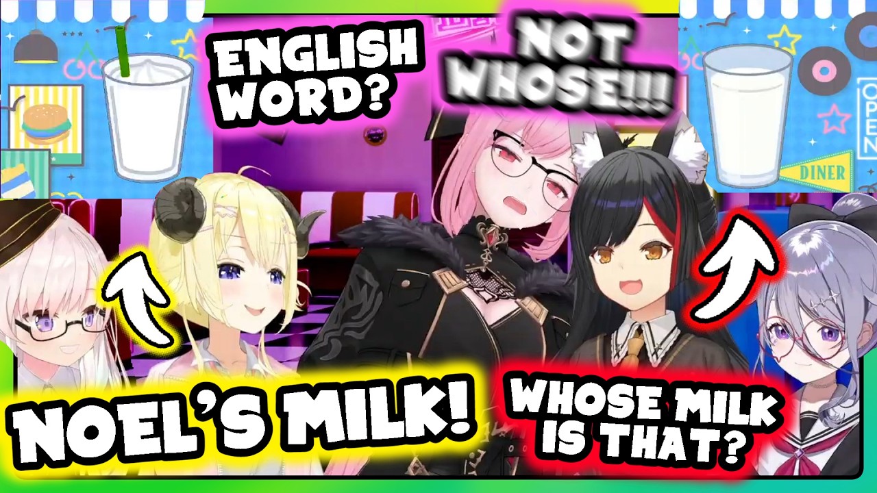 Mio and Watame are quick English learners