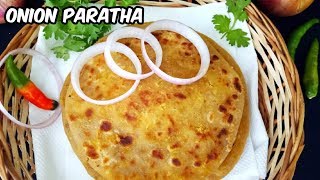 ONION PARATHA| BREAKFAST RECIPE| EASY PARATHA RECIPE| Nidharshini's passion