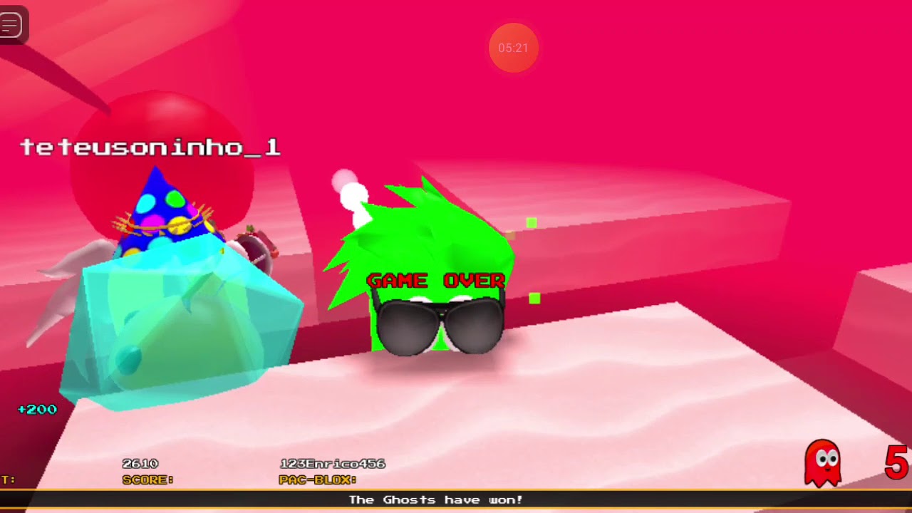 virei o PAC man no roblox - YouTube