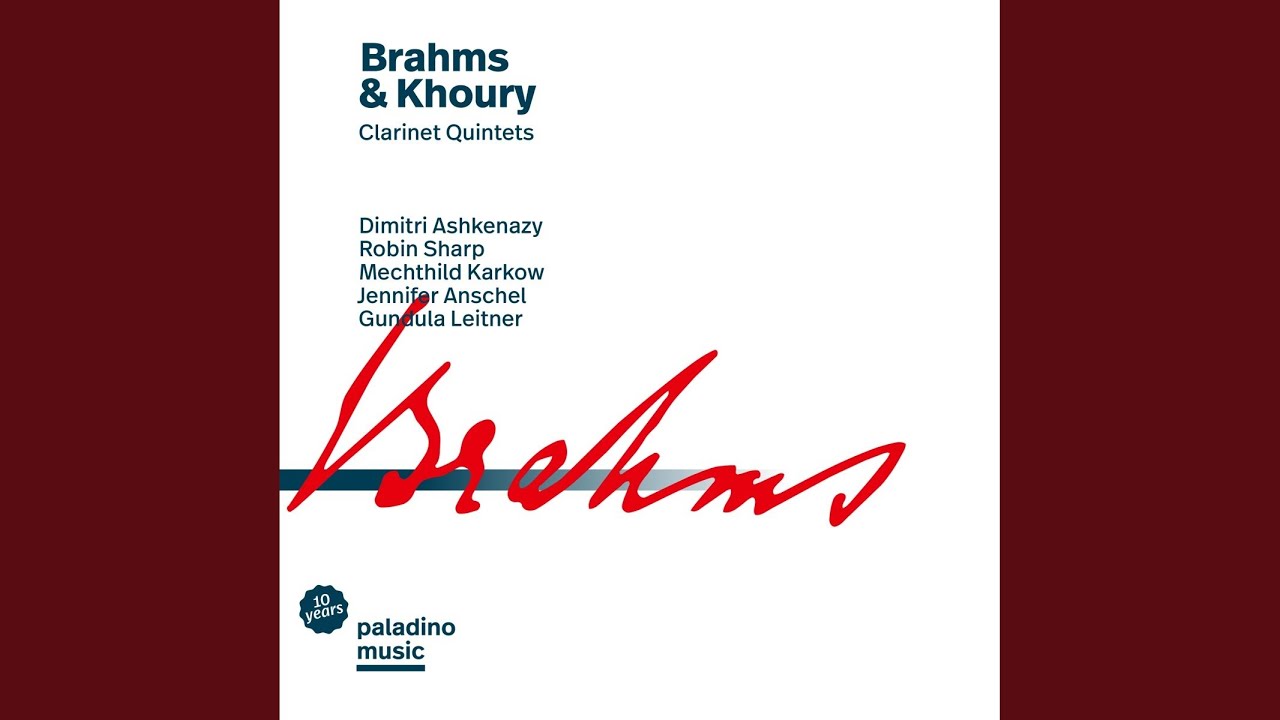 Sleduj Quintet for Clarinet, Two Violins, Viola and Violoncello in B Minor, Op. 115 (1891) : Con Moto na YouTube Sleduj Quintet for Clarinet, Two Violins, Viola and Violoncello in B Minor, Op. 115 (1891) : Con Moto na YouTube