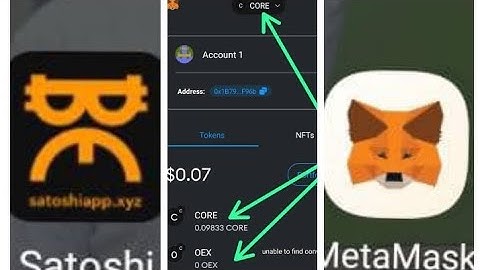 SATOSHI  How to Add (import )OEX to Core Network in Metamask  Dore uko bashyira OEX muri  Metamask