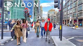 London Spring Walk | Walking London Victoria to Big Ben &amp; Buckingham Palace During London Marathon