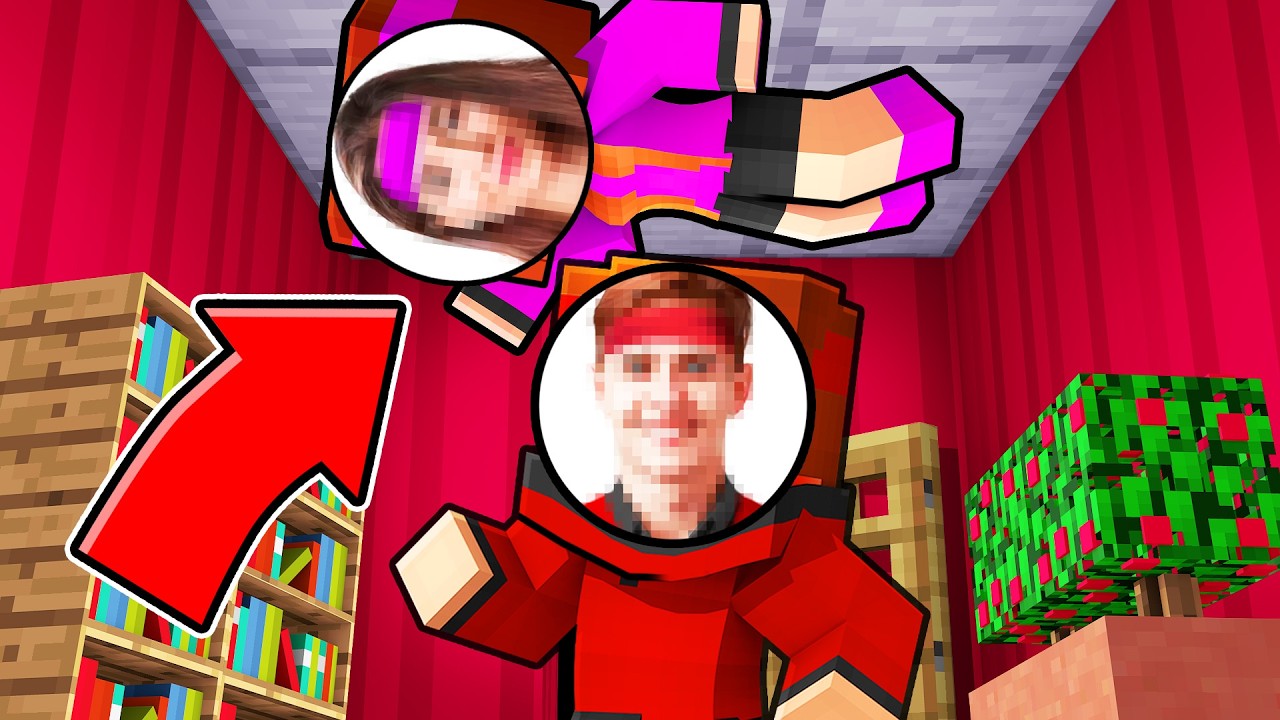 Si mes amis me trouvent, Je dois MONTRER mon VRAI VISAGE sur Minecraft !