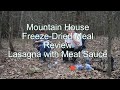 Mountain house freeze dried meal review