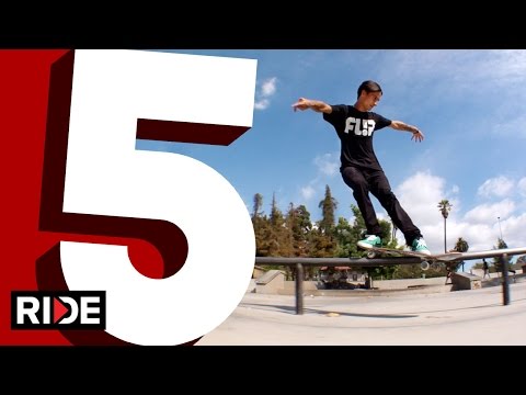 Oscar Meza's 5 Favorite Flatbar Tricks