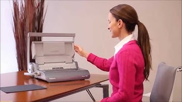 Fellowes Quasar™ Manual Wire Binding Machine with Binding Starter Kit