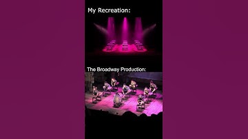 Throwback to my Bruce Lighting Design Re-creation #lightingdesign #broadway #matildathemusical