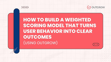 How to Build a Weighted Scoring Model That Turns User Behavior Into Clear Outcomes (Using Outgrow)