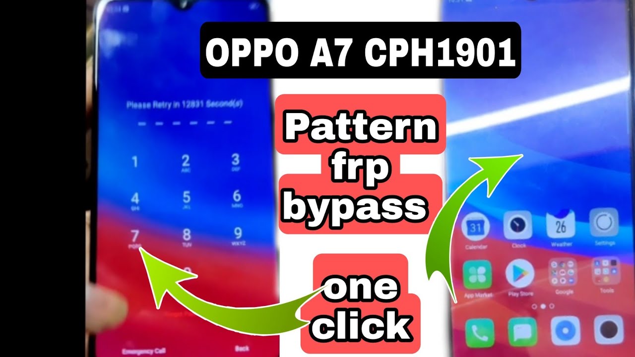 OPPO A7 CPH1901 LOCK REMOVE BY ISP PINOUT ON UFI BOX | A7 CPH1901